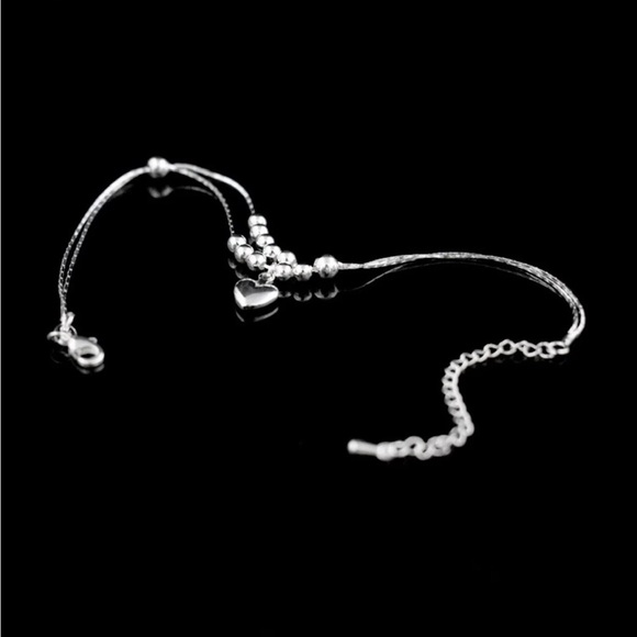 Foot Anklet 925 Sterling Silver Anklets Bracelet Chain For Women - Picture 5 of 10